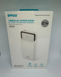 Batterie externe BWOO BO-P34 10 000 mAh – Charge rapide 22,5 W PD 20 W – Écran digital