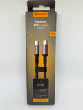 Câble USB-C vers USB-C Techsuit CX2 240 W – 2 m