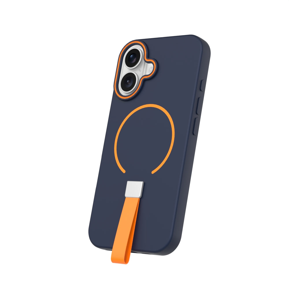 Coque Loop Thin Mag bleu foncé pour iPhone 16 6,1"