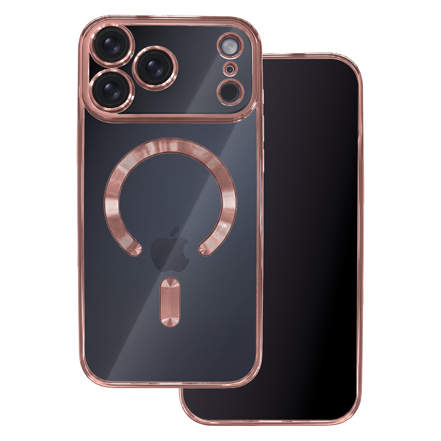 Coque magnétique Color Chrome Mag rose doré pour iPhone 17 Pro Max/ 18 Pro Max