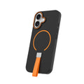 Coque Loop Thin Mag noire avec dragonne pour iPhone 17 6,3"