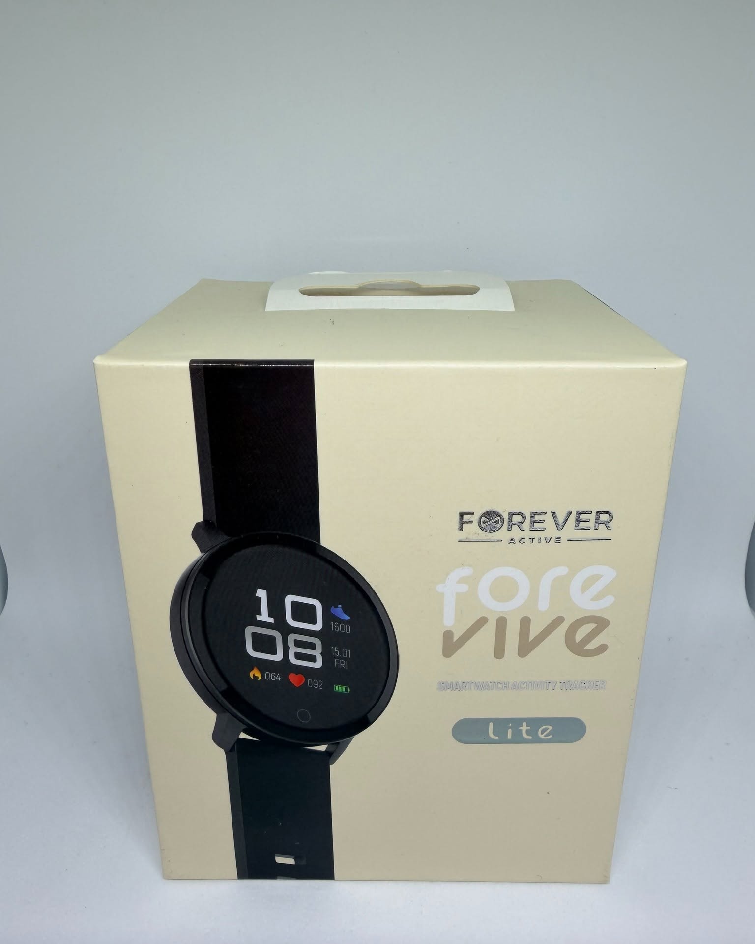 Montre connectée Forever ForeVive Lite SB-315 – Bluetooth 5.0 – IP67 – Noire