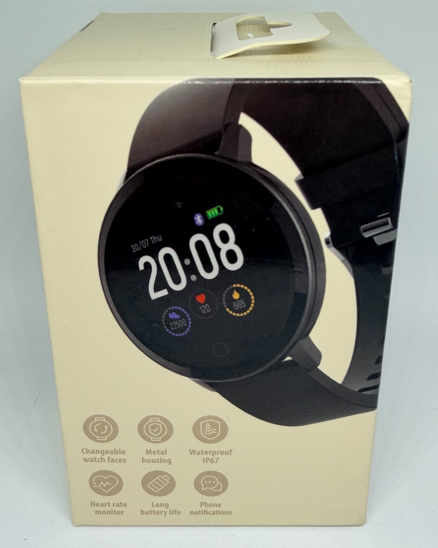 Montre connectée Forever ForeVive Lite SB-315 – Bluetooth 5.0 – IP67 – Noire